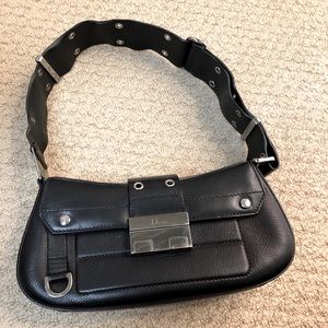 Vintage Dior Leather Street Chic Bag